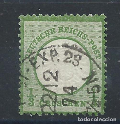 Sellos: Allemagne Empire N&deg;14 Obl (FU) 1872 - Blason