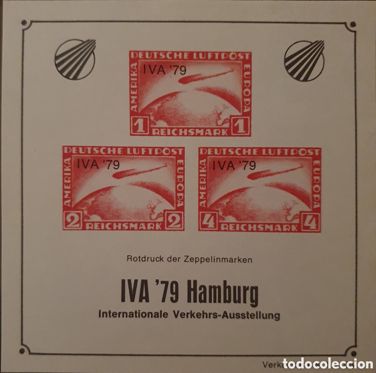 Briefmarken: HOJA BLOQUE EXPOSICI&Oacute;N HAMBURGO