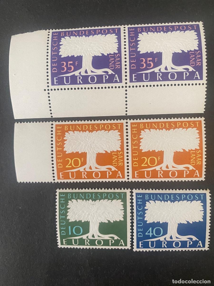 Selos: Alemania 1958 serie completa Europa MNH