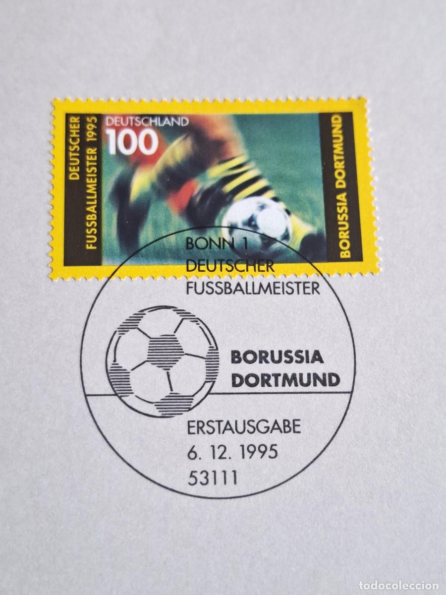 Stamps: SELLO Y MATASELLOS DE FUTBOL - BORUSSIA DORTMUND CAMPEON ALEMANIA 1995 ETB