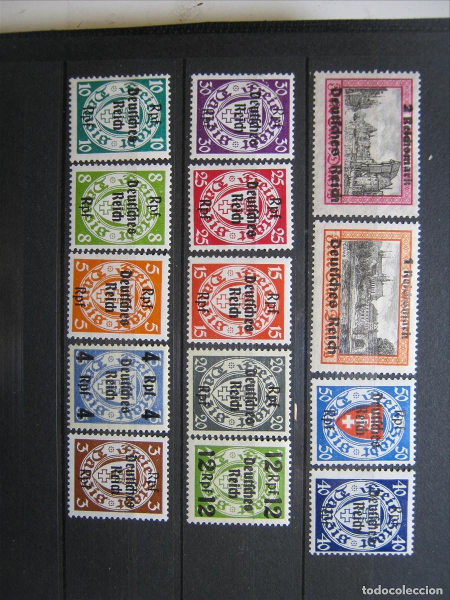 Francobolli: ALEMANIA IMPERIO DANZIG 1939 SERIE YVERT 258/271 MICHEL 716/729 LH*/MH* LUJAZO.