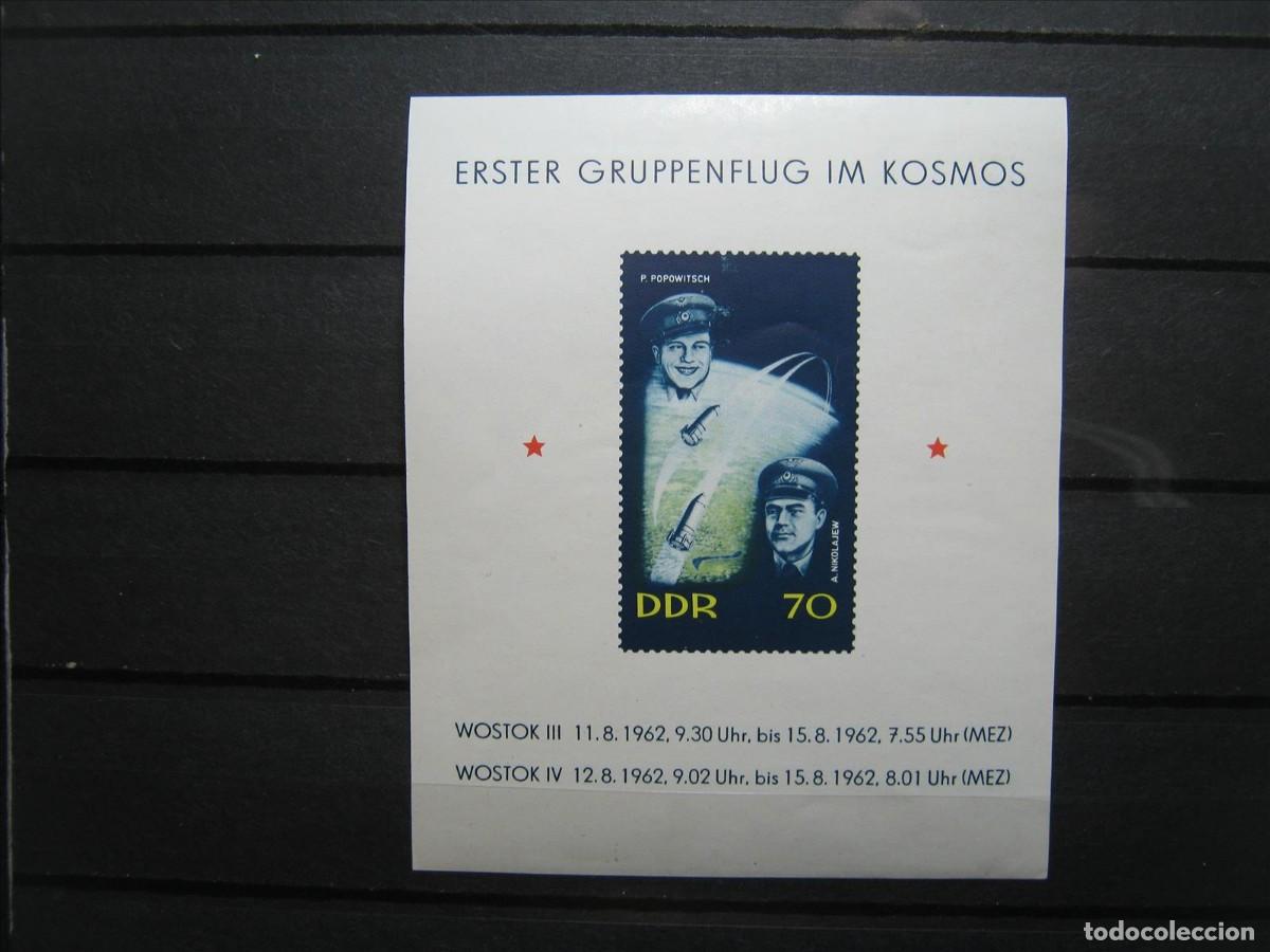 Selos: DDR ALEMANIA ORIENTAL 1962 HOJA BLOQUE HB YVERT 11 MNH** SIN CHARNELA LUJO.