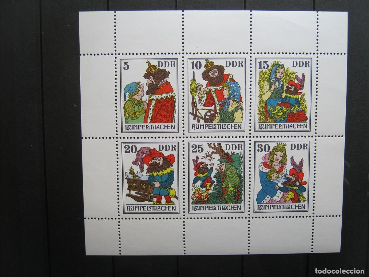 Selos: DDR ALEMANIA ORIENTAL 1976 HOJA BLOQUE SERIE YVERT 1869/1874 MNH** SIN CHARNELA LUJO.