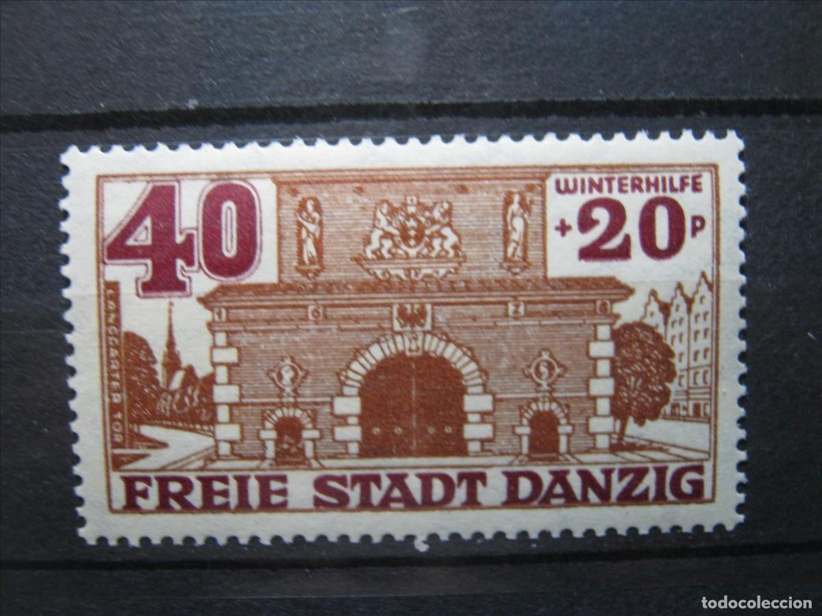 Briefmarken: ALEMANIA DANZIG 1936 YVERT 224 MNH** SIN CHARNELA LUJO.