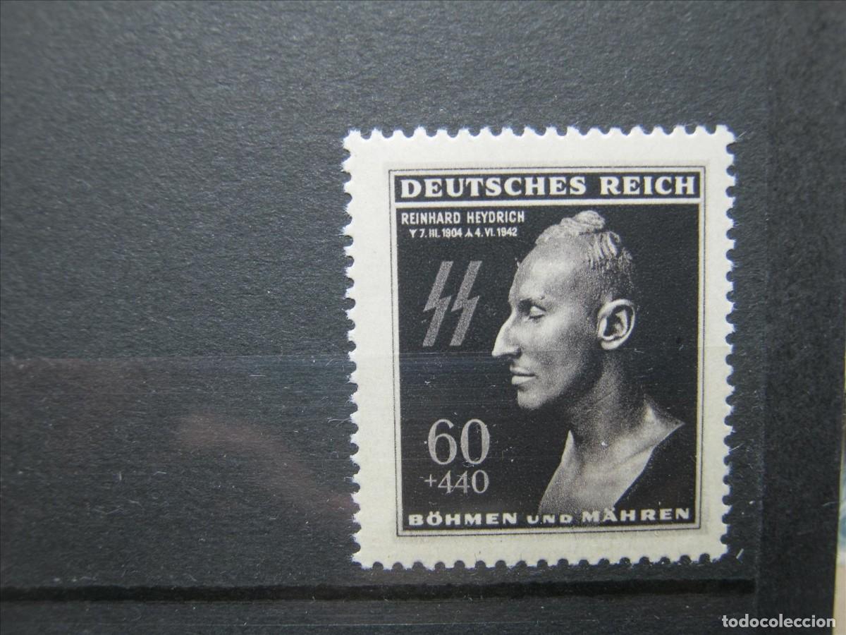 Briefmarken: ALEMANIA IMPERIO OCUPACI&Oacute;N BOHEMIA Y MORAVIA 1943 YVERT 110 MNH** LUJO.