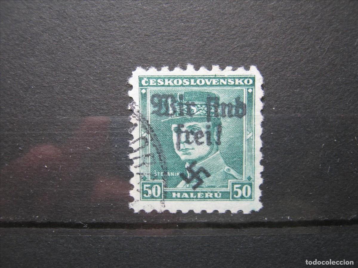 Briefmarken: ALEMANIA OCUPACI&Oacute;N SUDETES USADO PERFECTO.