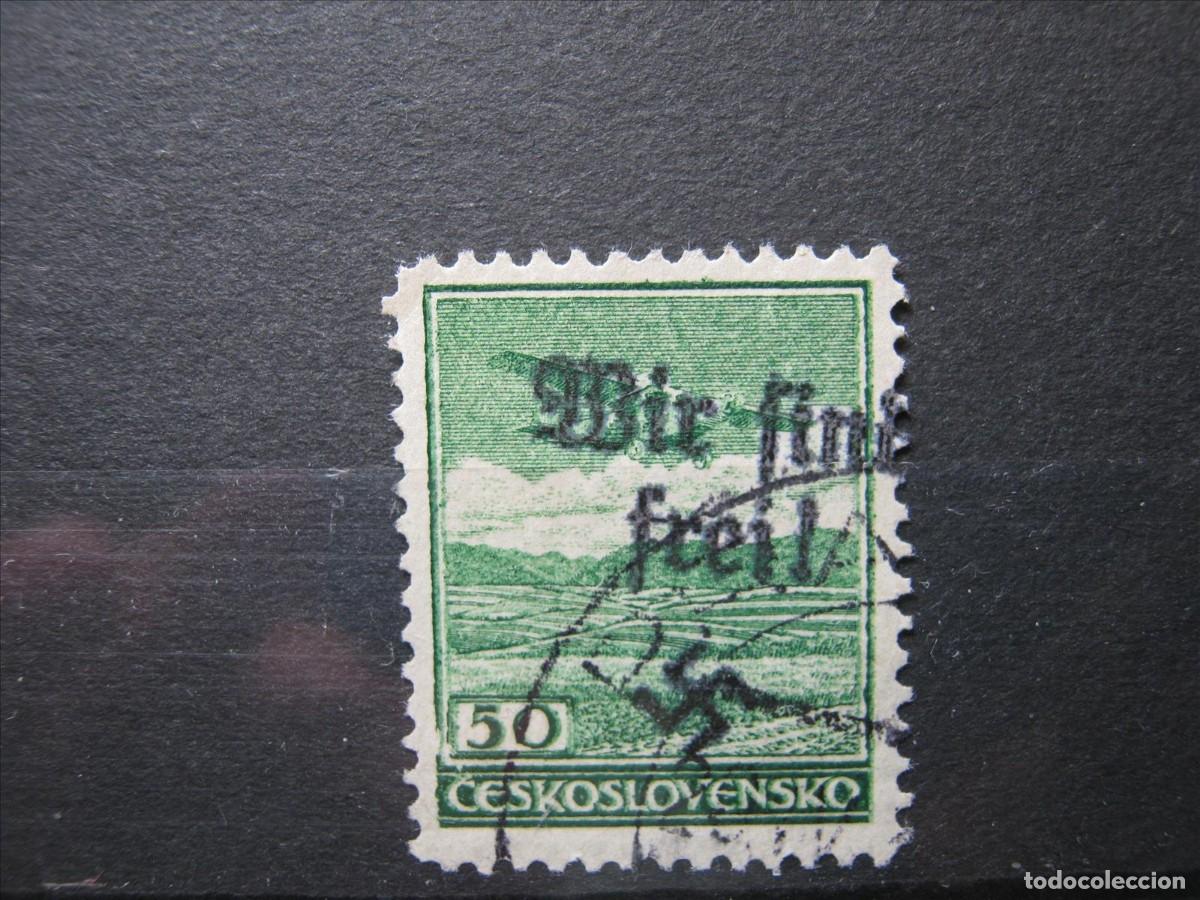 Stamps: ALEMANIA OCUPACI&Oacute;N SUDETES USADO PERFECTO.