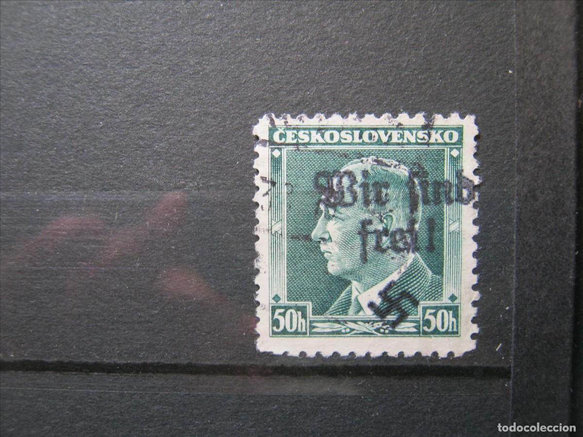 Briefmarken: ALEMANIA OCUPACI&Oacute;N SUDETES USADO PERFECTO.