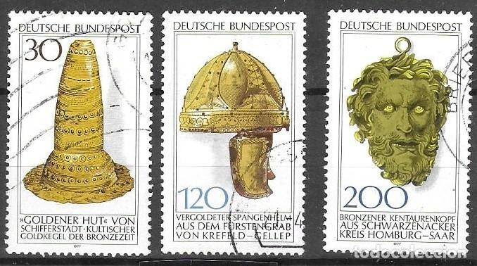 Timbres: SELLOS USADOS DE ALEMANIA 1977, YT 790/ 92