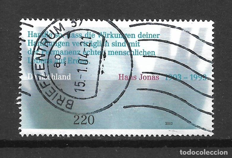 Sellos: alemania 2003 michel 2338 usado - 1/31