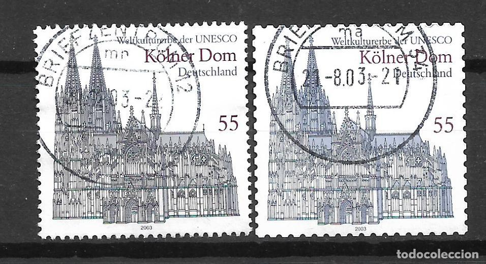 Sellos: alemania 2003 michel 2329/2330 usado - 1/31