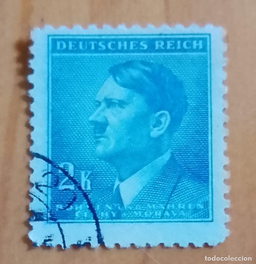 Sellos: ALEMANIA - V/F 2 K - A&Ntilde;O 1944 - TERCER REICH, ADOLF HITLER