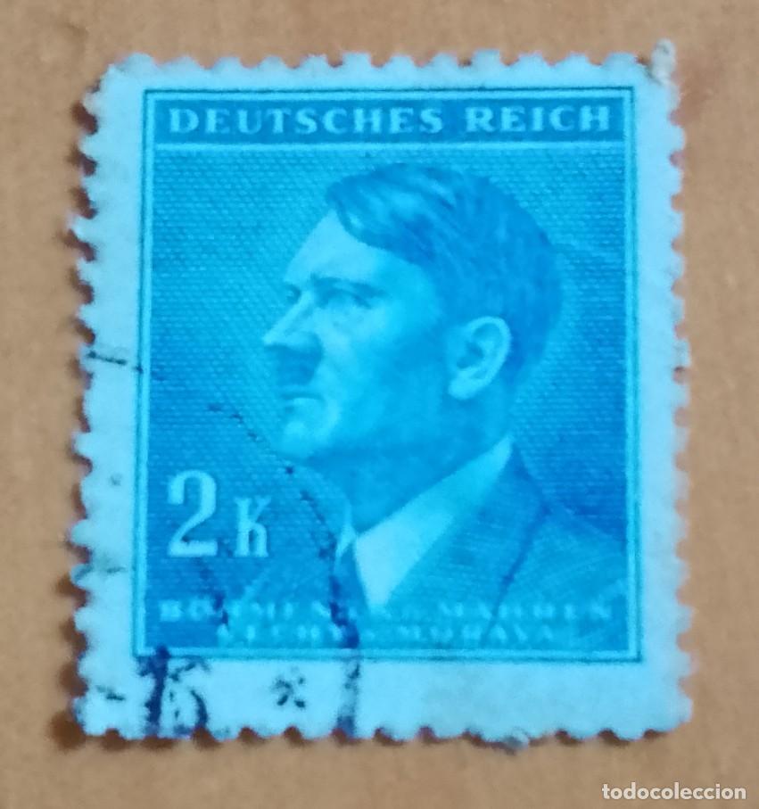 Sellos: ALEMANIA - V/F 2 K - A&Ntilde;O 1944 - TERCER REICH, ADOLF HITLER