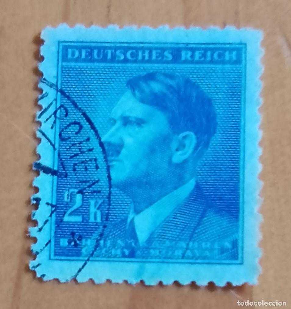 Sellos: ALEMANIA - V/F 2 K - A&Ntilde;O 1944 - TERCER REICH, ADOLF HITLER