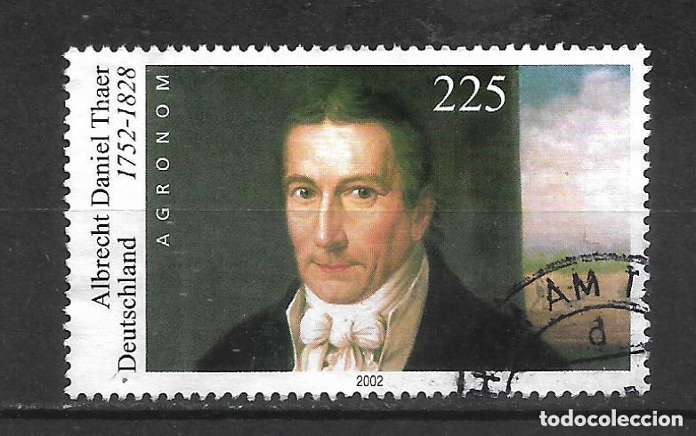Sellos: alemania 2002 michel 2255 usado 5&euro;- 28/9