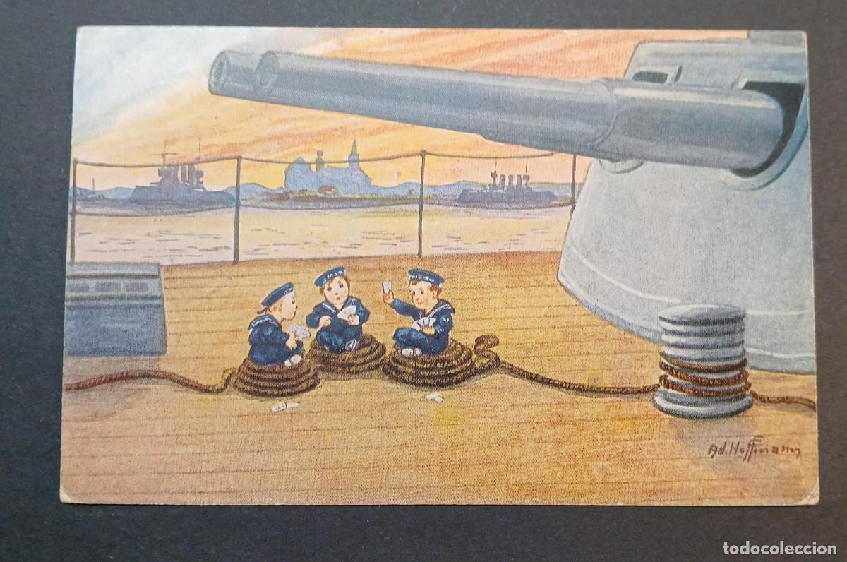 Briefmarken: Interesante postal Primera guerra mundial. Ver