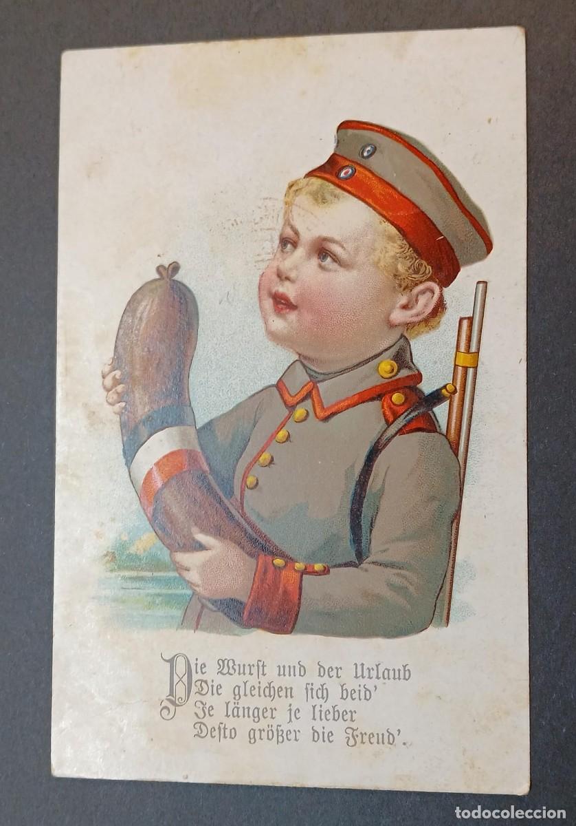 Briefmarken: Interesante postal Primera guerra mundial. Ver