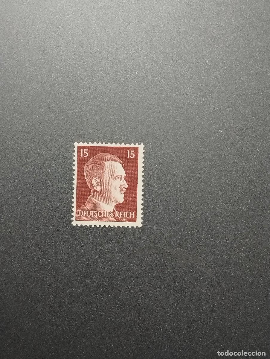Sellos: 16.09/ Tercer Reich.1941-43. 15pf. Sello suelto en nuevo