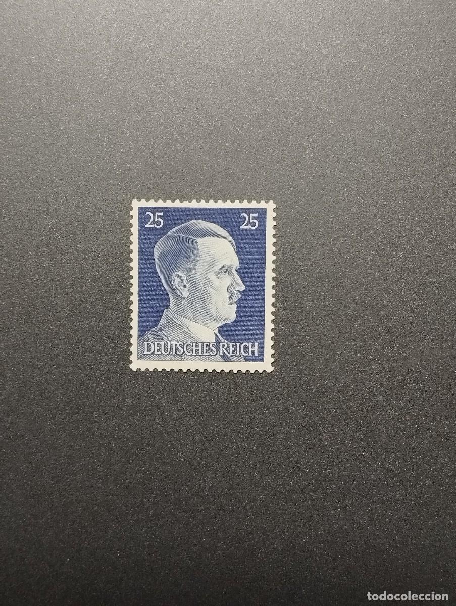 Sellos: 16.09/ Tercer Reich.1941-43. 25pf. Sello suelto en nuevo