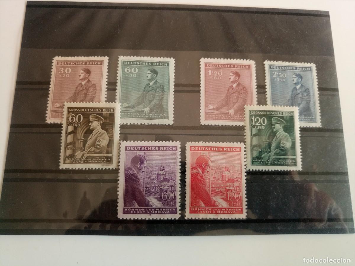 Timbres: Bohemia y Moravia Ocupaci&oacute;n Alemana de Checoslovaquia Yvert 73AL116 a&ntilde;os 1941 AL1944 en nuevo**