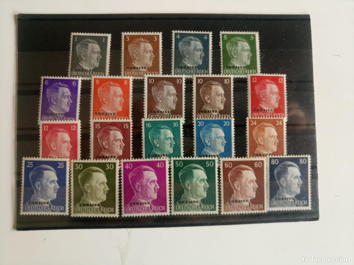 Briefmarken: Ucrania Ocupaci&oacute;n Alemana Yvert 1/20 a&ntilde;o 1940 en nuevo**