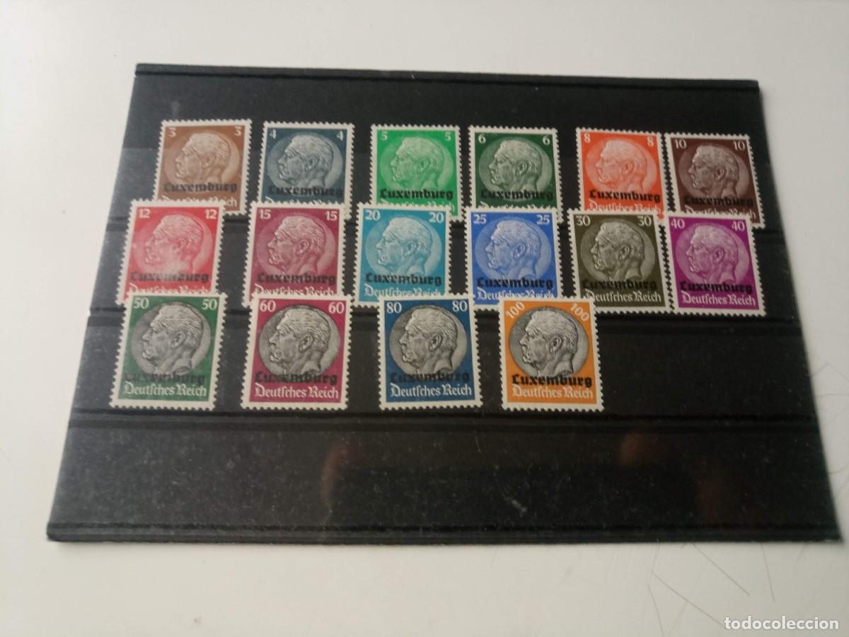 Sellos: Luxemburgo Ocupaci&oacute;n Alemana Yvert 1/166 A&ntilde;o 1940 en nuevo**
