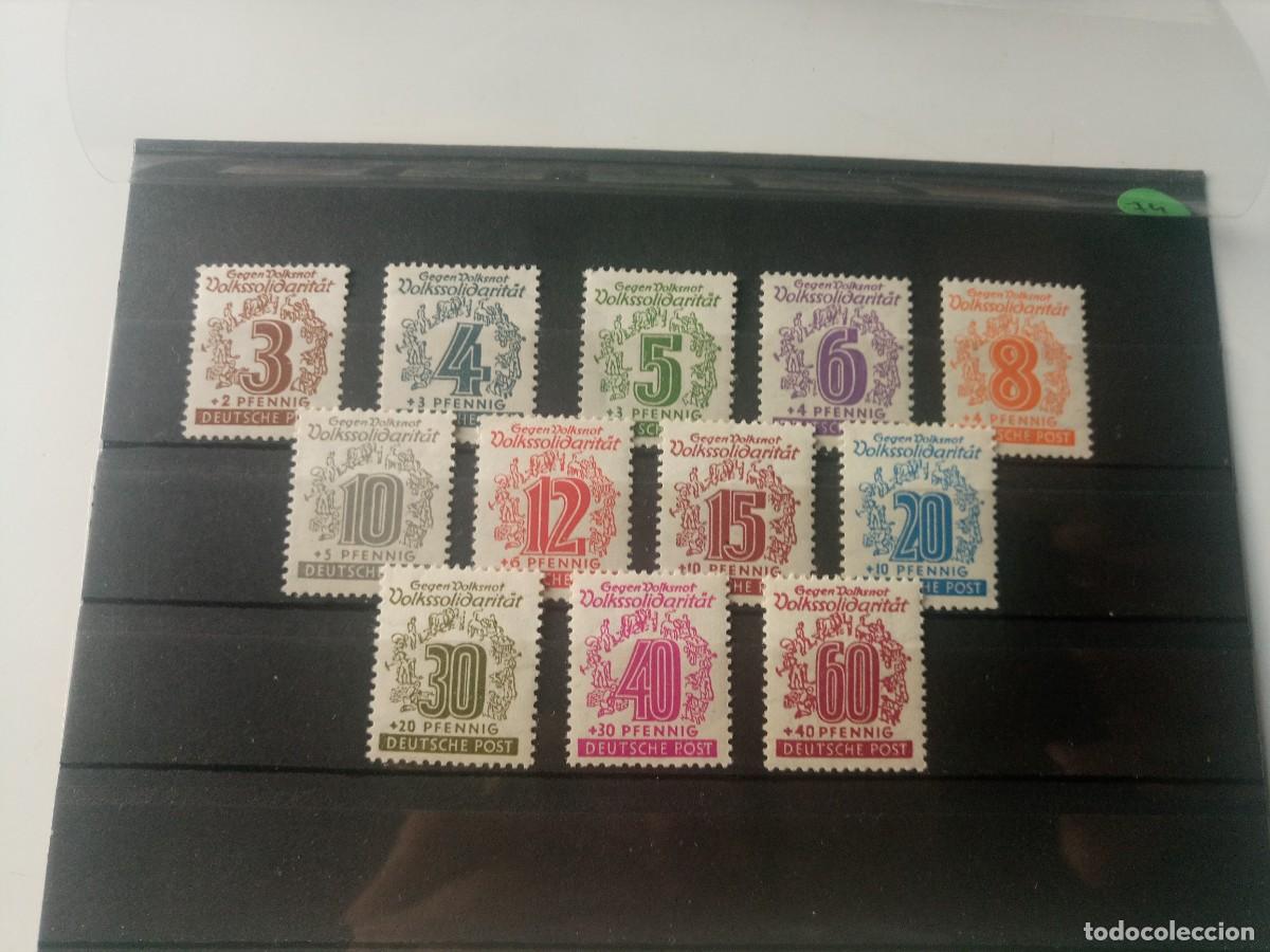 Sellos: Sexe Occidental Yvert 19/30 A&ntilde;o 1946 En Nuevo**