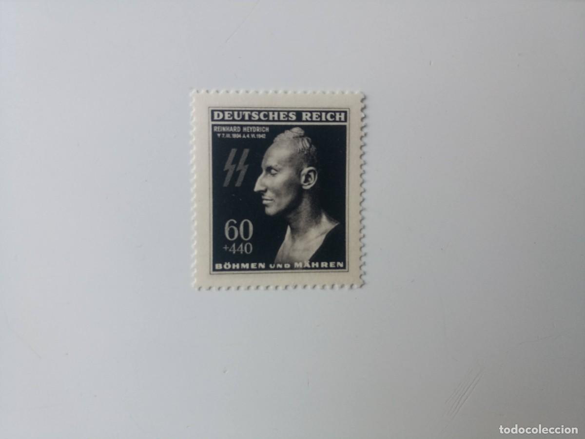 Sellos: Bohemia y Moravia Ocupaci&oacute;n Alemana de Checoslovaquia Yvert 110 a&ntilde;os 1943 en nuevo**