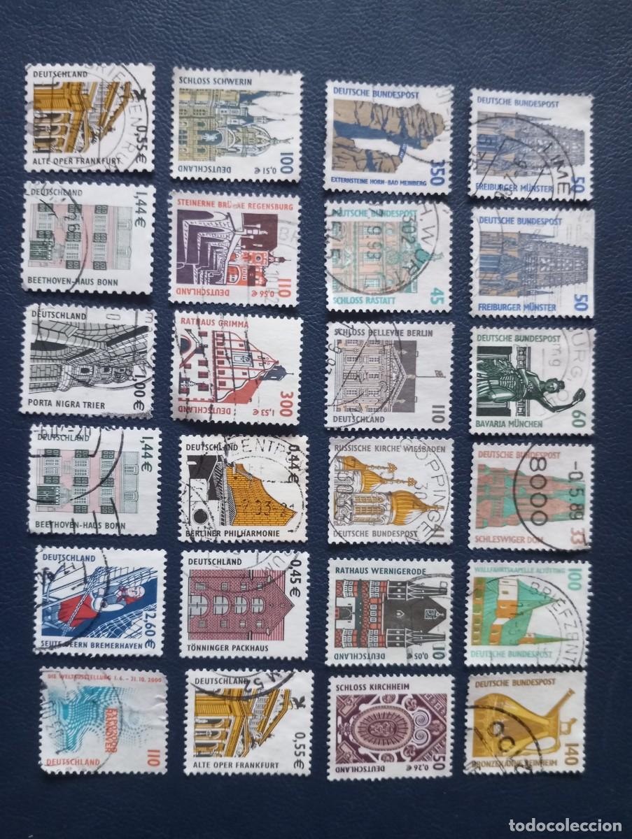 Sellos: ALEMANIA, MONUMENTOS Y OTROS