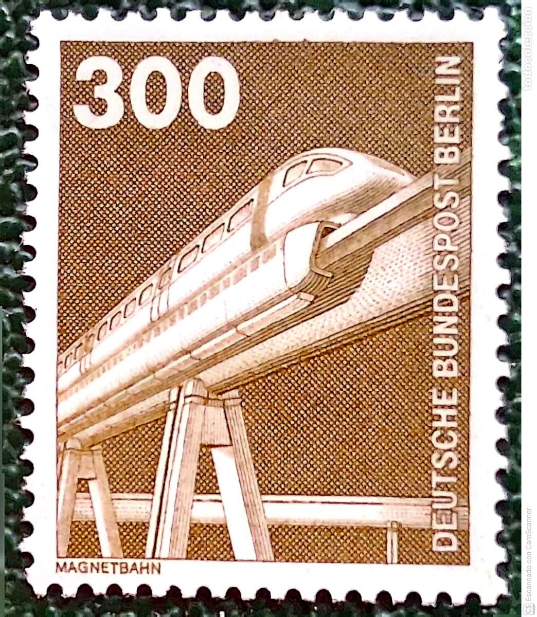 Sellos: Berl&iacute;n. 631 Industria y T&eacute;cnica: Monora&iacute;l. 1982. Sellos nuevos y numeraci&oacute;n Yvert.