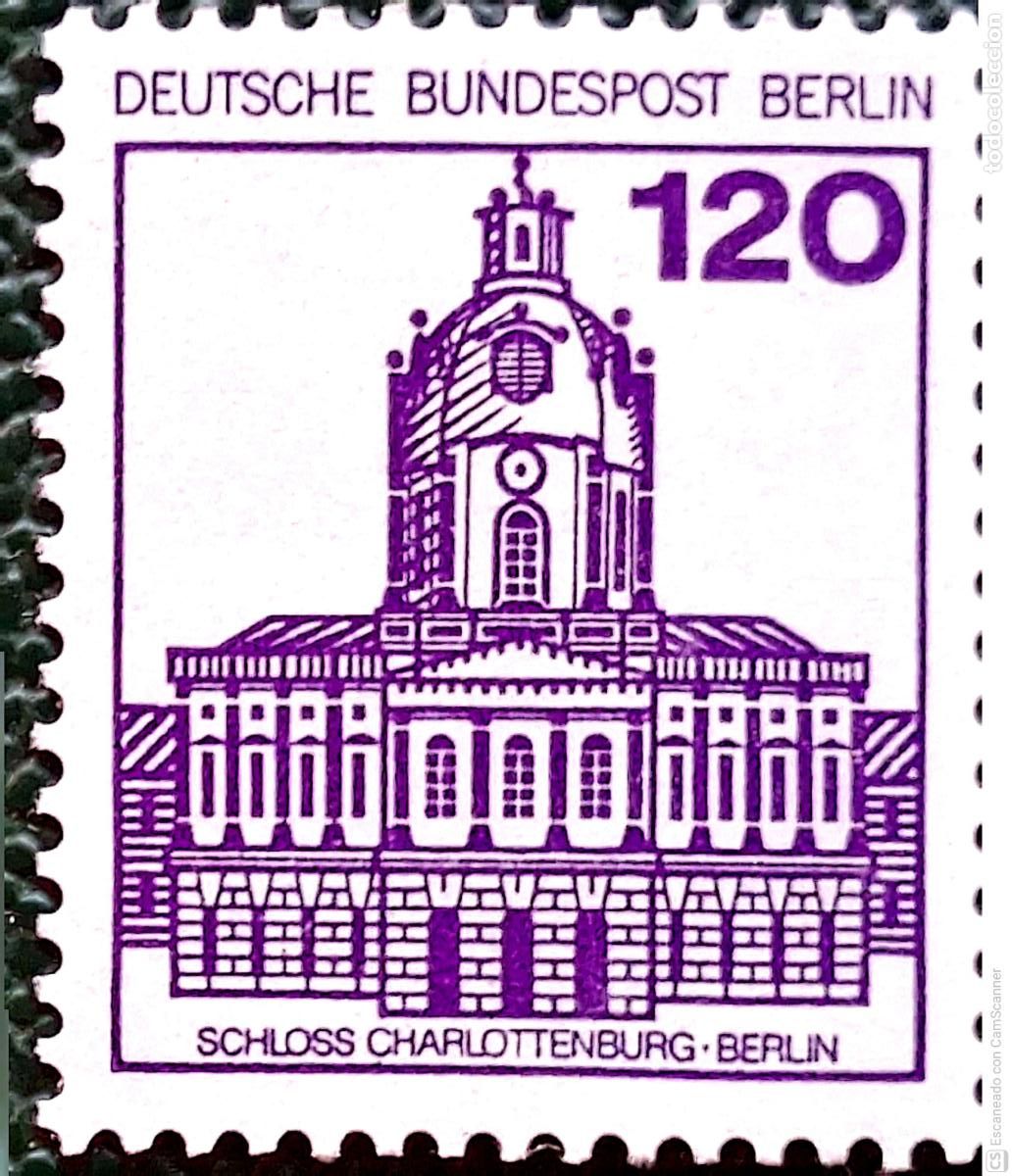 Sellos: Berl&iacute;n. 637/38 Castillos: Charlottenburg-Berl&iacute;n y Ahrensburg. 1982. Sellos nuevos y numeraci&oacute;n Yver