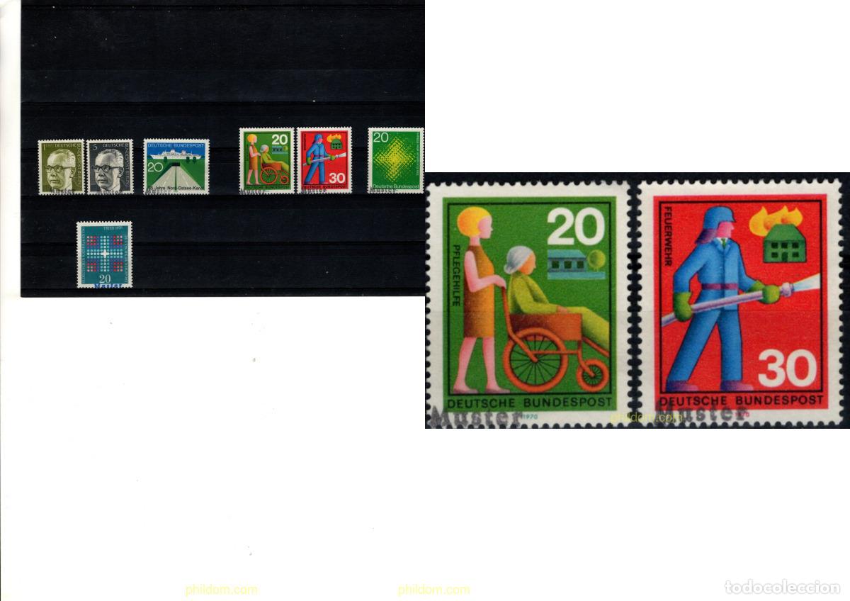 Sellos: 794639 MNH ALEMANIA FEDERAL 1970 SOCORRISMO VOLUNTARIO