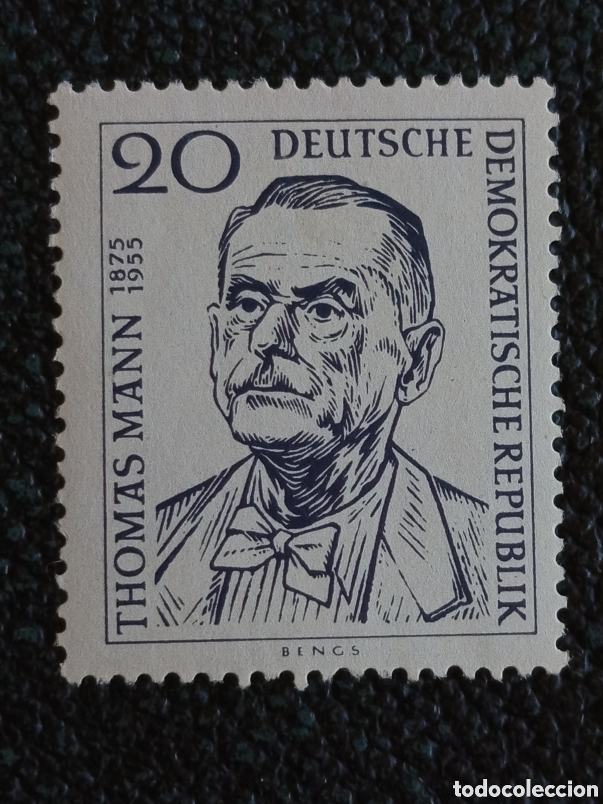 Sellos: Alemania Oriental DDR 1956 10 A&ntilde;os VEB Yvert 366 Sello MH