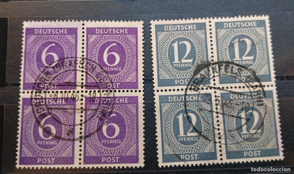Sellos: Ocupaci&oacute;n aliada de Alemania