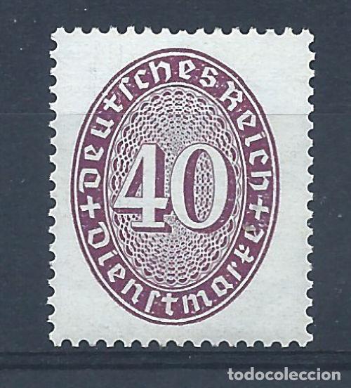 Sellos: Allemagne Empire Service N&deg;84** (MNH) 1927/28 (Michel N&deg;121y) - Chiffres