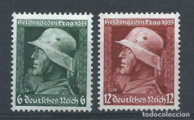 Sellos: Allemagne Empire N&deg;528/29** (MNH) 1935 - Soldat