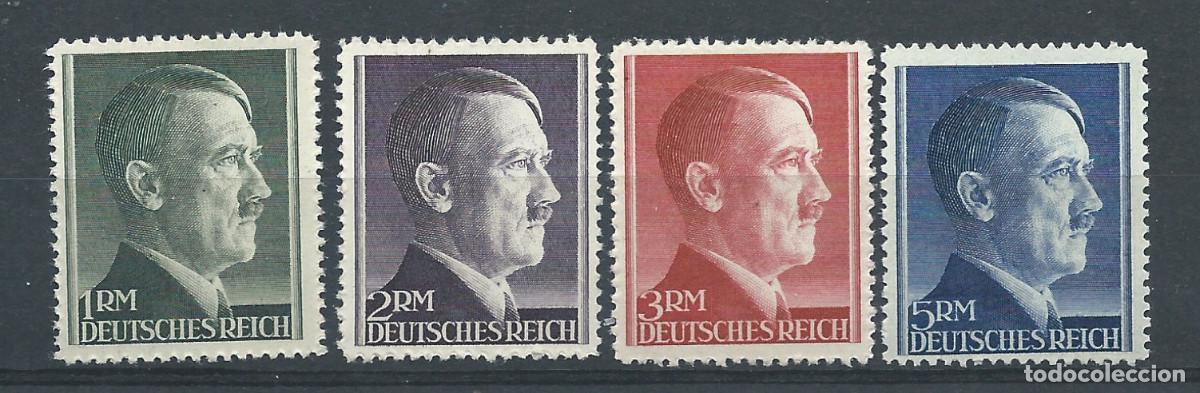 Sellos: Allemagne Empire N&deg;723/26** (MNH) 1942 - Chef d'&Eacute;tat