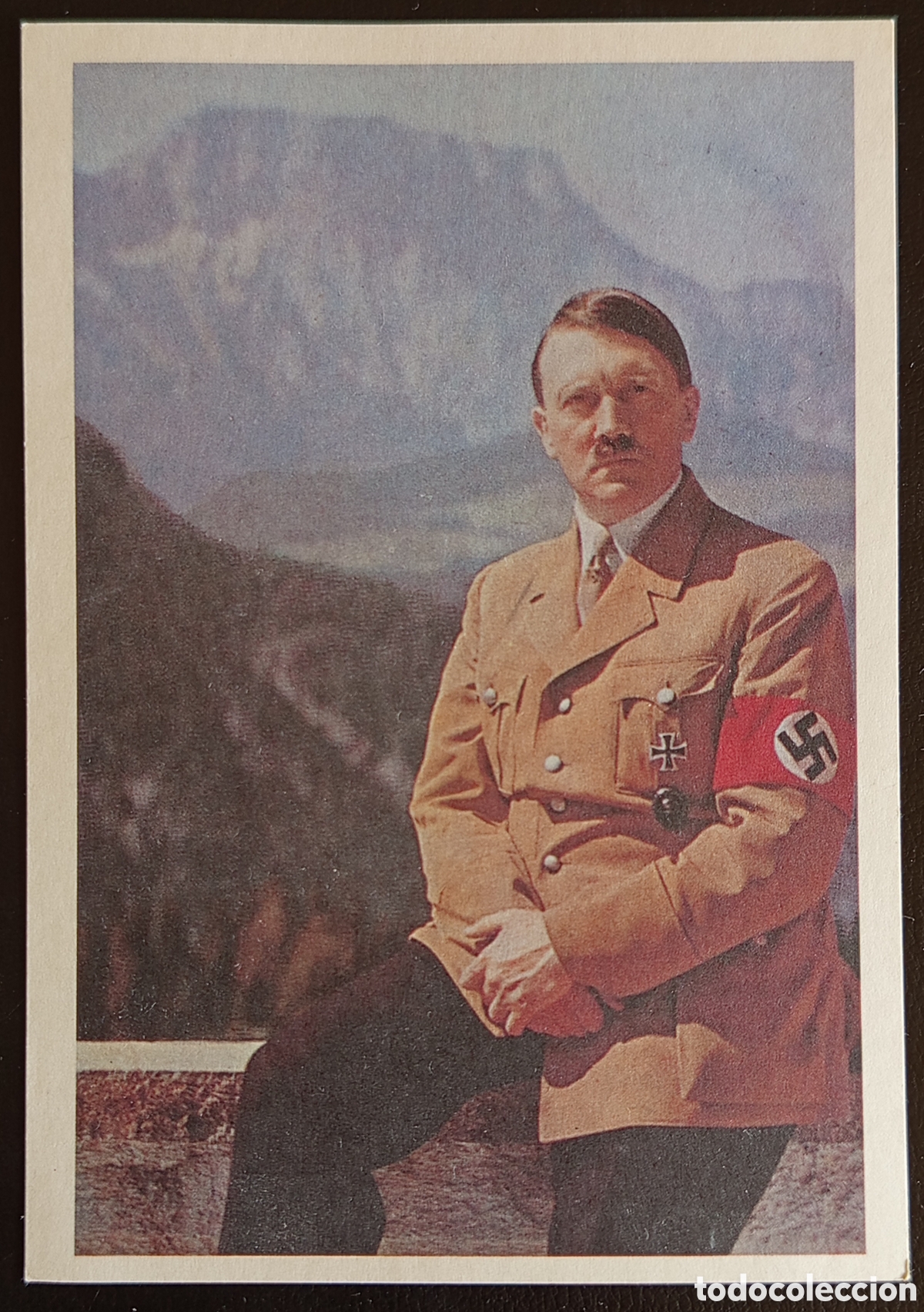 Sellos: Postal Original A. Hitler, Retrato Berchtesgaden, Editorial Brendamour M&uuml;nchen