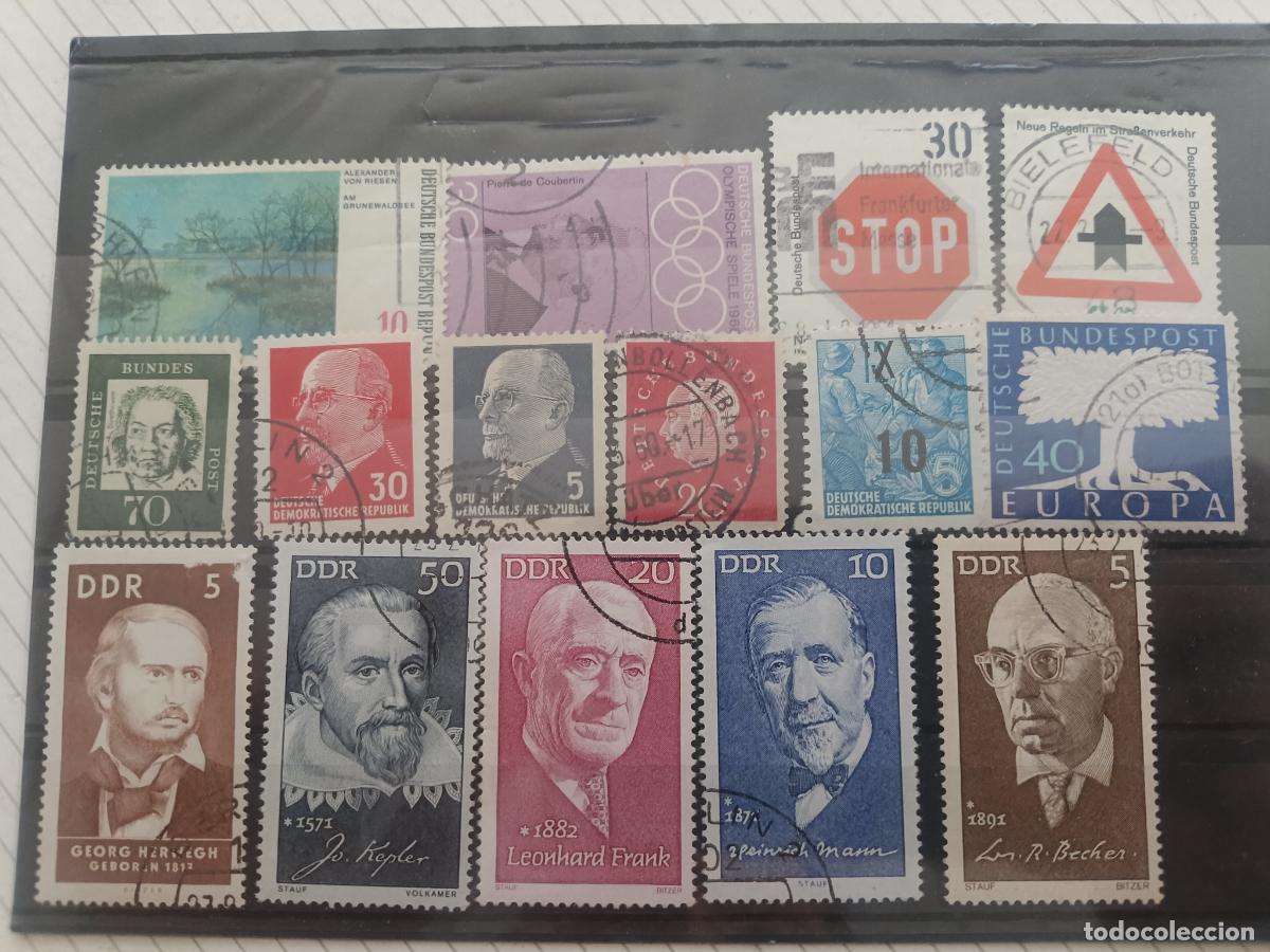 Sellos: Alemania, Berlin y DDR lote de sellos