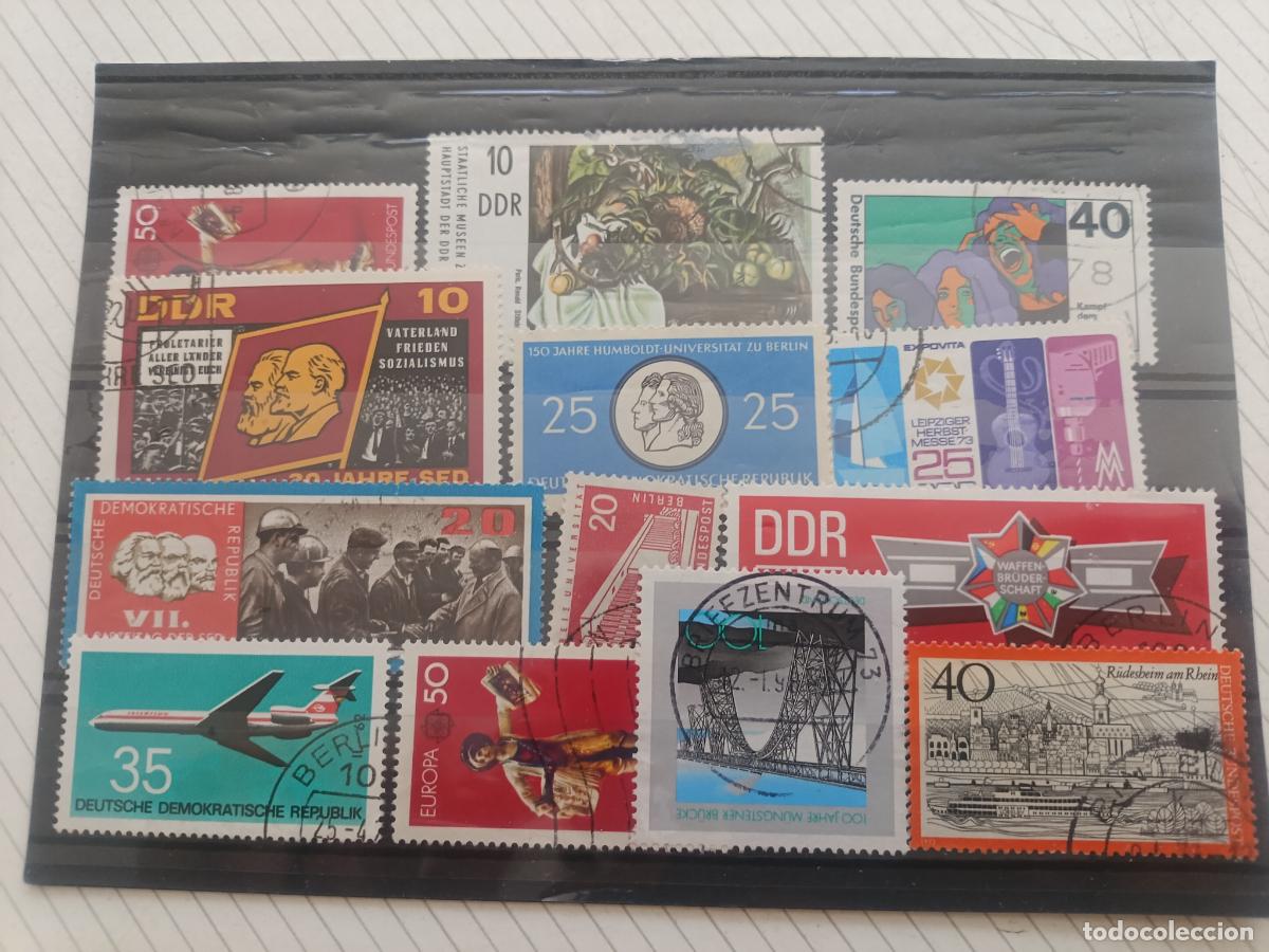 Sellos: Alemania y DDR, lote de sellos