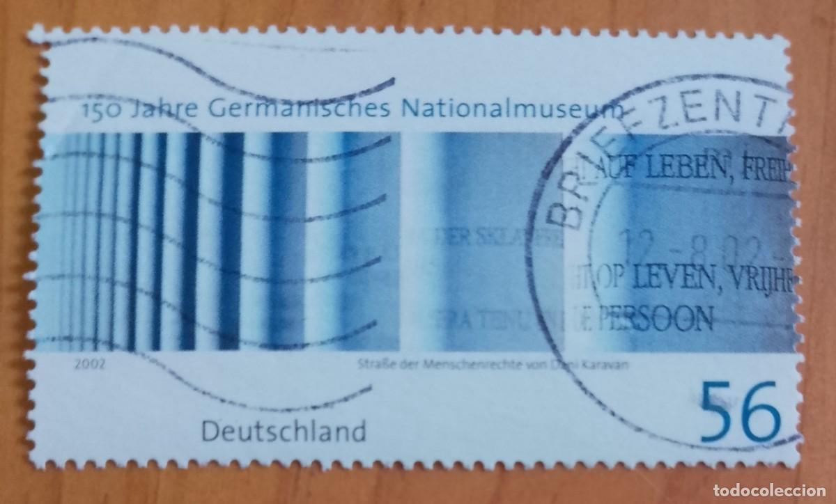 Sellos: ALEMANIA - V/F 56 - A&Ntilde;O 2002 - 150 A&Ntilde;OS DEL MUSEO NACIONAL DE ALEMNAI - DESCRIPCI&Oacute;N.
