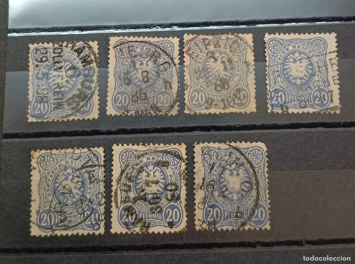 Sellos: Imperio alem&aacute;n 1880 Lote del M42 - Foto 1