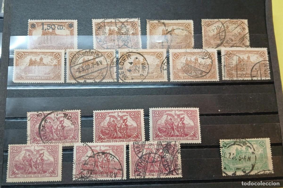 Sellos: Lote imperio alem&aacute;n 1920