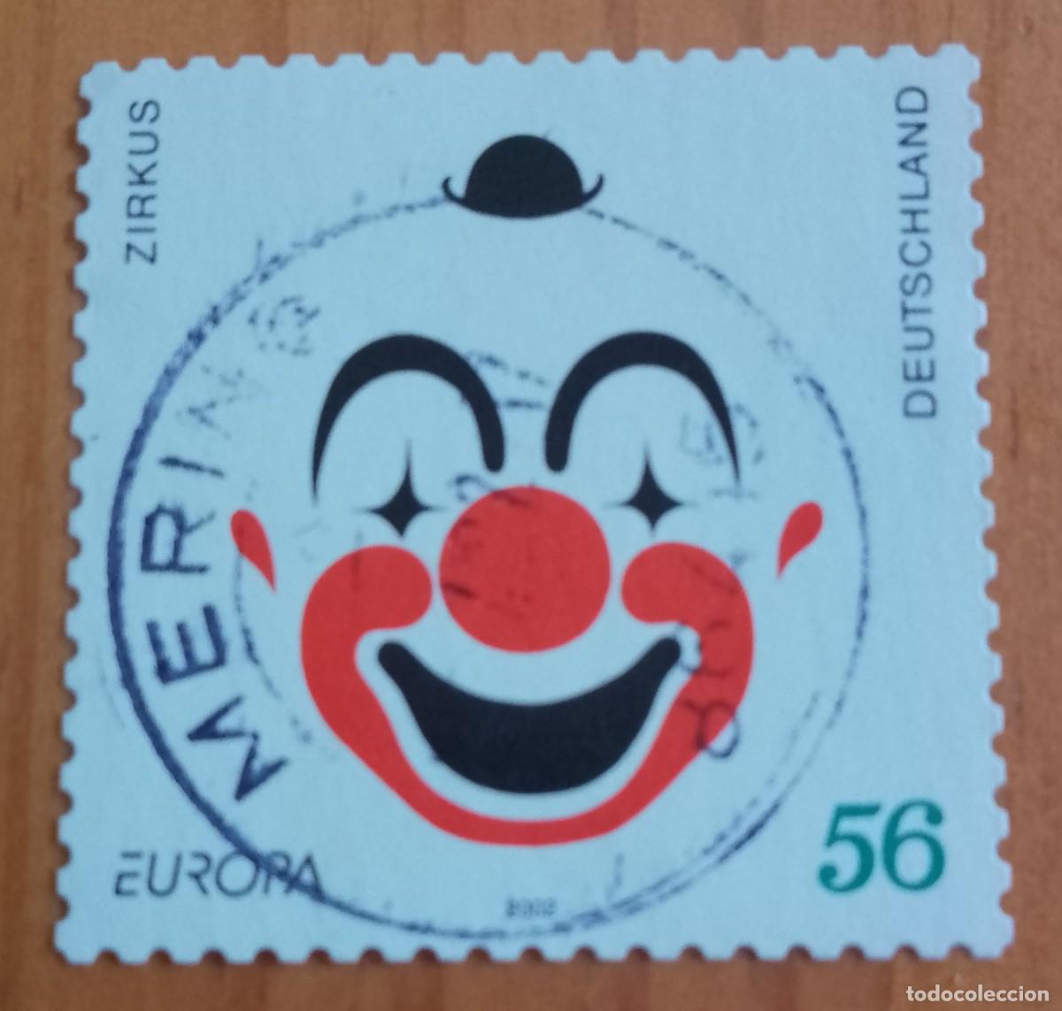 Sellos: ALEMANIA - V/F 56 - A&Ntilde;O 2002 - ZIRCUS, EUROPA