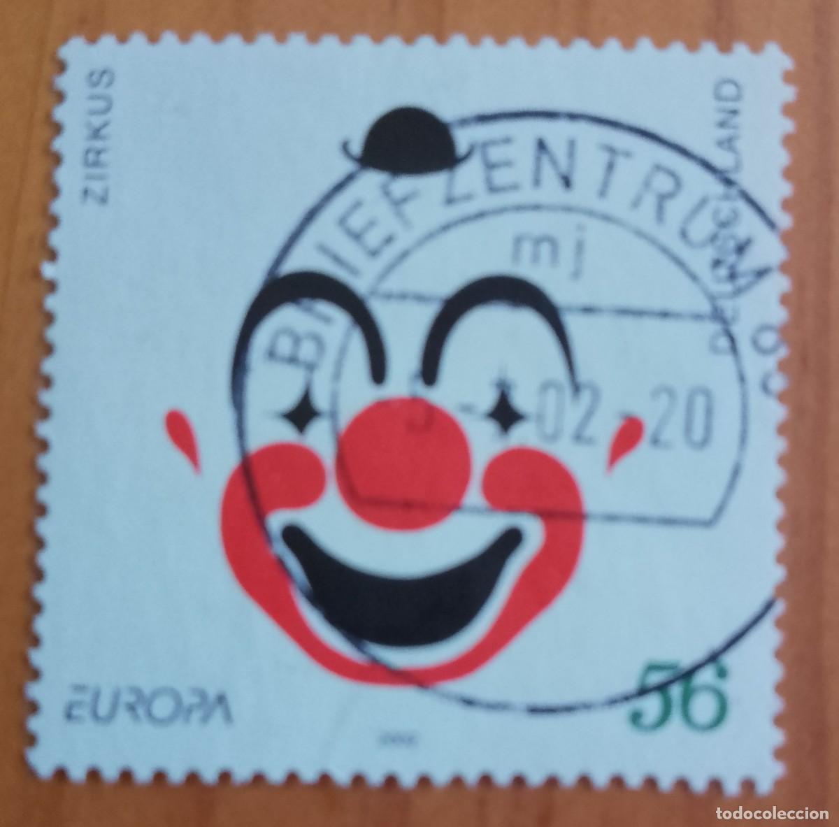 Sellos: ALEMANIA - V/F 56 - A&Ntilde;O 2002 - ZIRCUS, EUROPA - VER DESCRIPCI&Oacute;N.