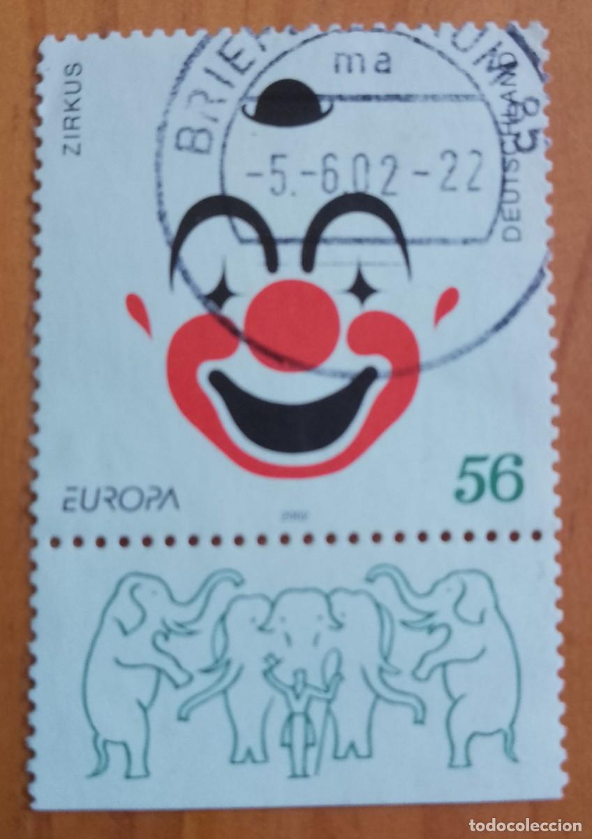 Sellos: ALEMANIA - V/F 56 - A&Ntilde;O 2002 - ZIRCUS, EUROPA - VER DESCRIPCI&Oacute;N.