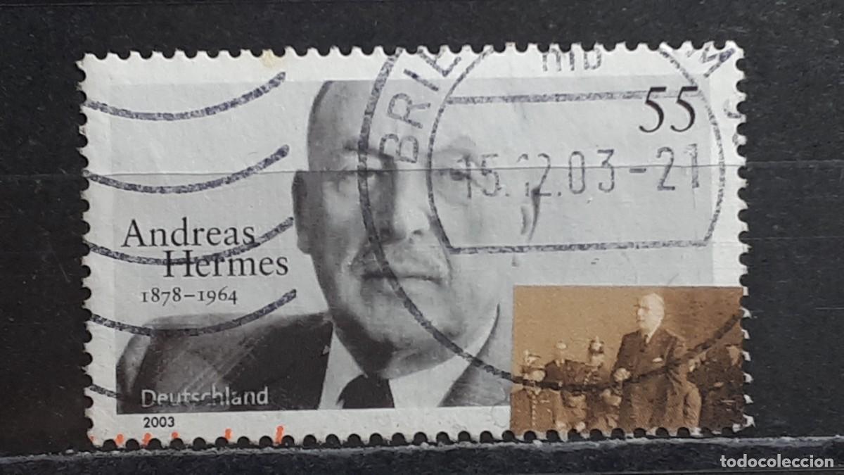 Sellos: ALEMANIA . A&Ntilde;O 2003. &deg;. YVERT 2180
