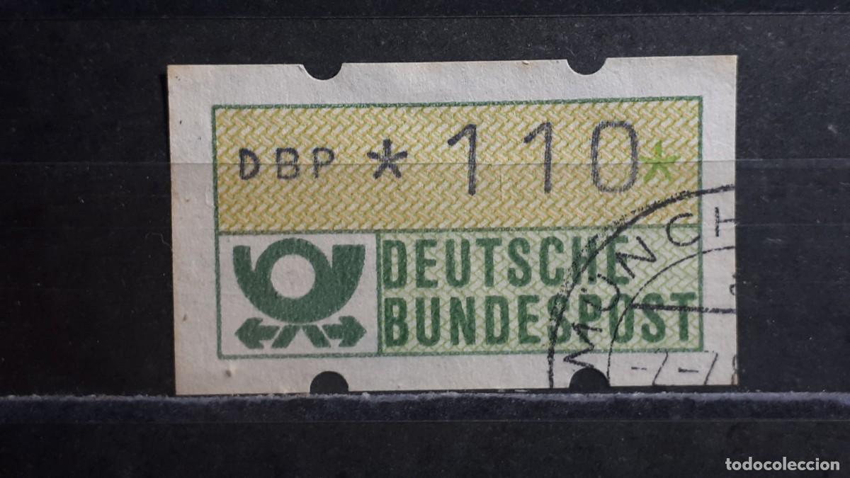 Sellos: ALEMANIA . A&Ntilde;O 1981-2. &deg;. YVERT Distribuci&oacute;n 17