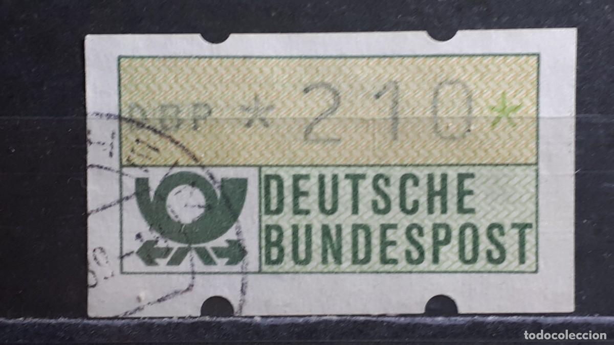 Sellos: ALEMANIA . A&Ntilde;O 1981-2. &deg;. YVERT Distribuci&oacute;n