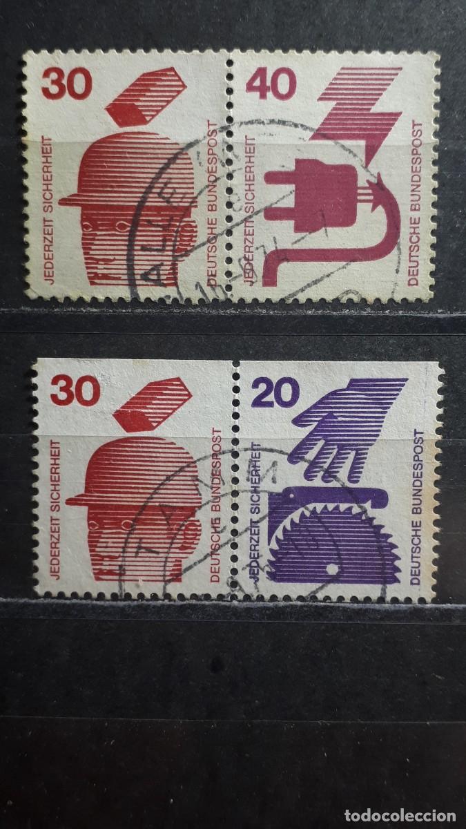 Sellos: ALEMANIA . A&Ntilde;O 1972-3. &deg;. B&aacute;sica